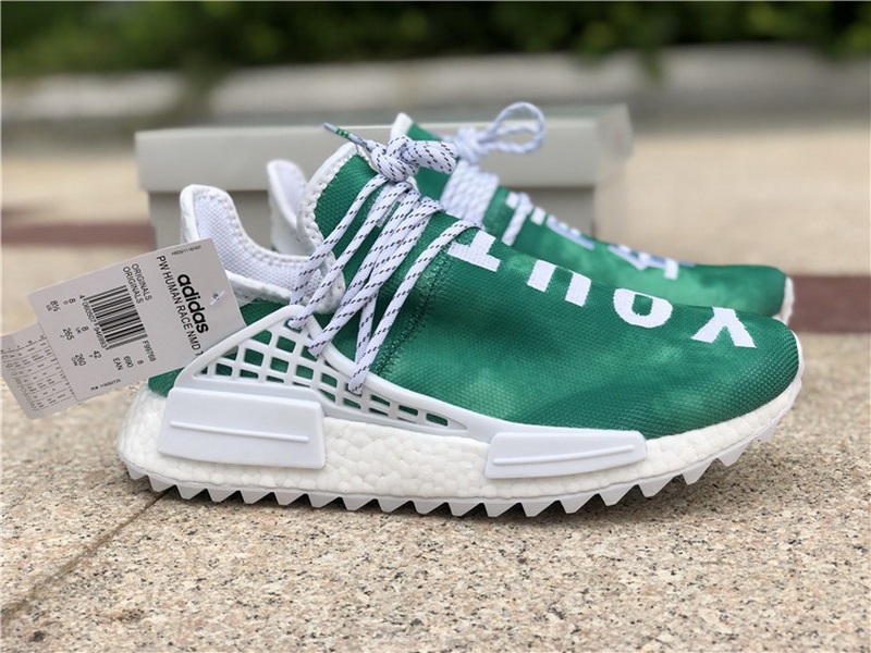 Super max Adidas NMD Human Race Pharrell China Exclusive Green(98% Authentic quality)